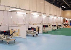 NHS Nightingale Hospital at the Excel Centre - made in next to no time