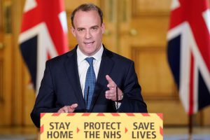 Dominic Raab, the Foreign Secretary - "We must continue to be guided by the science." Really?